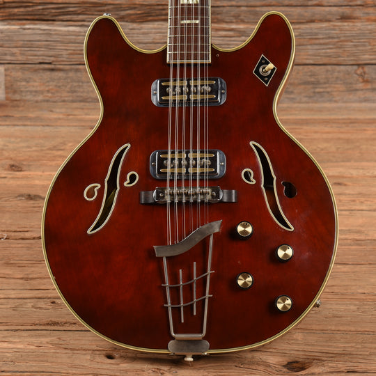 Harmony H-79 Red 1970 Electric Guitars / Semi-Hollow