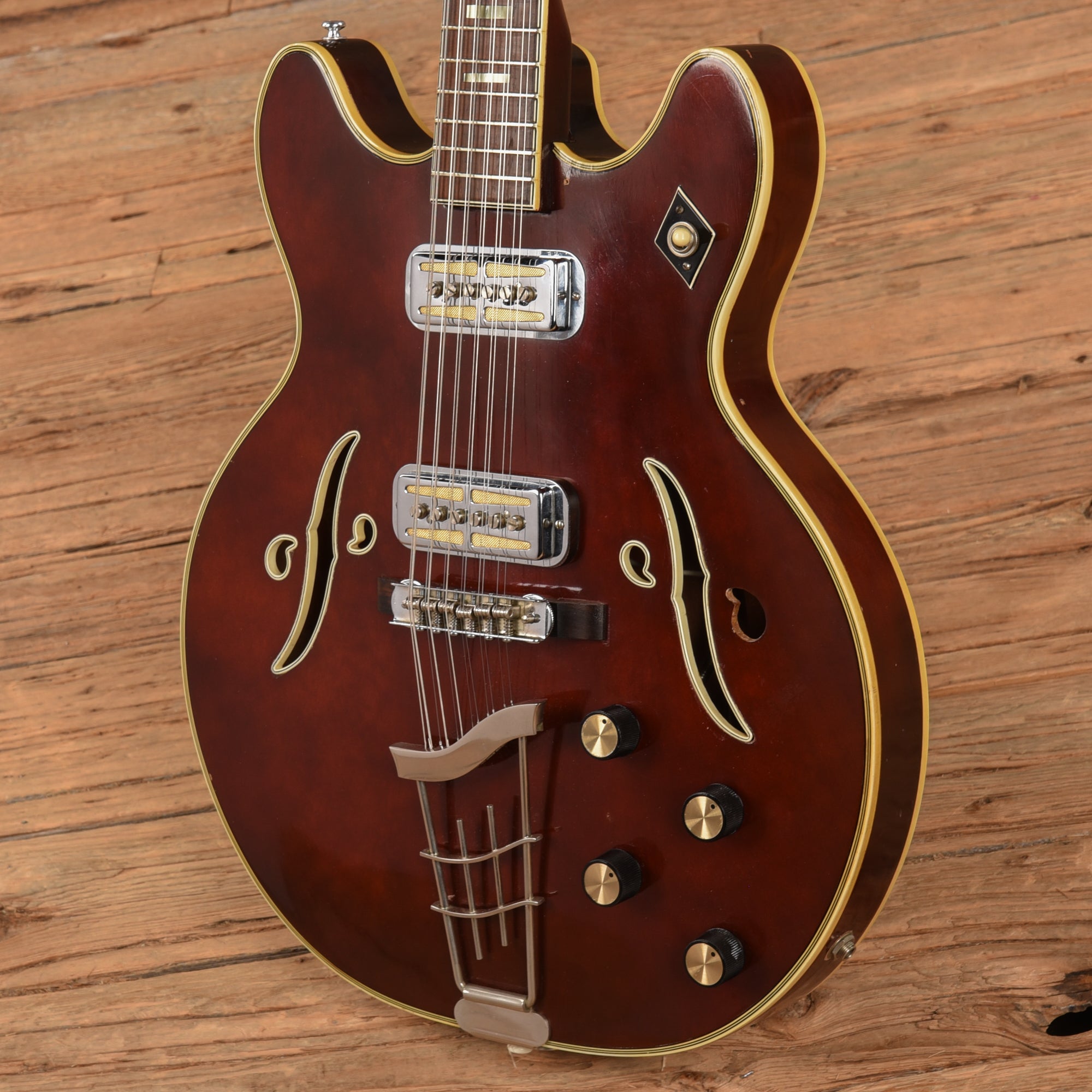 Harmony H-79 Red 1970 Electric Guitars / Semi-Hollow