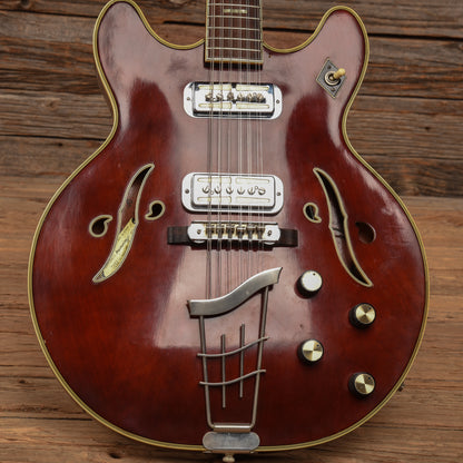 Harmony H-79 Red 1970 Electric Guitars / Semi-Hollow