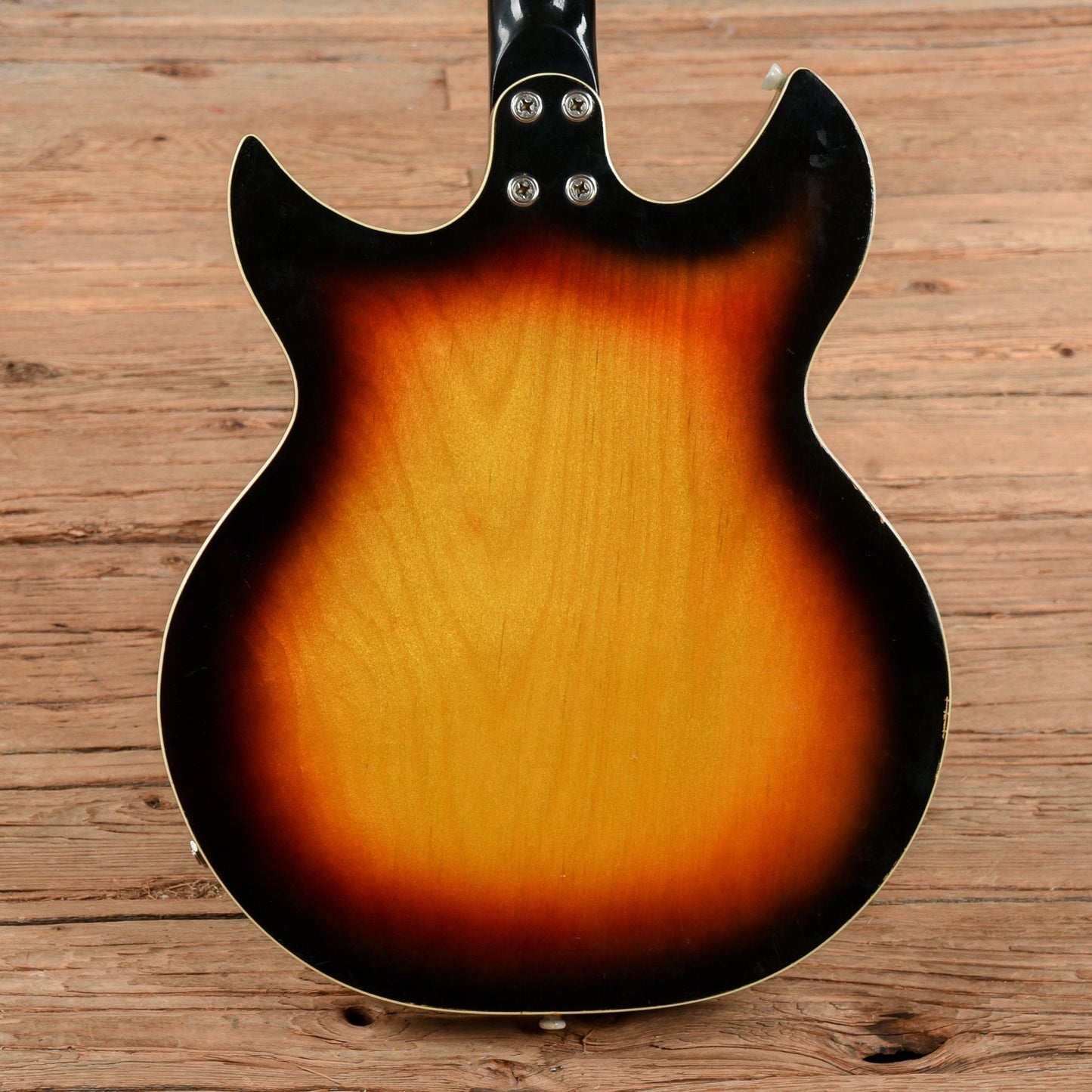 Harmony Rebel H-81 Sunburst 1960s Electric Guitars / Semi-Hollow