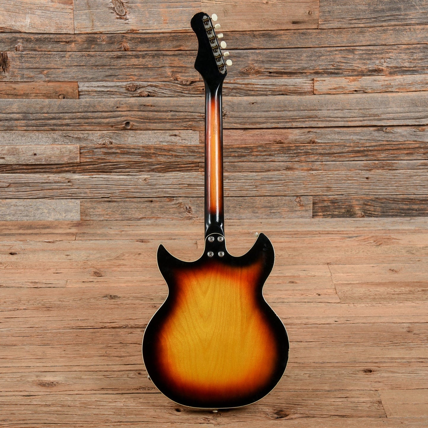 Harmony Rebel H-81 Sunburst 1960s Electric Guitars / Semi-Hollow