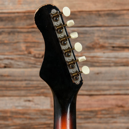 Harmony Rebel H-81 Sunburst 1960s Electric Guitars / Semi-Hollow