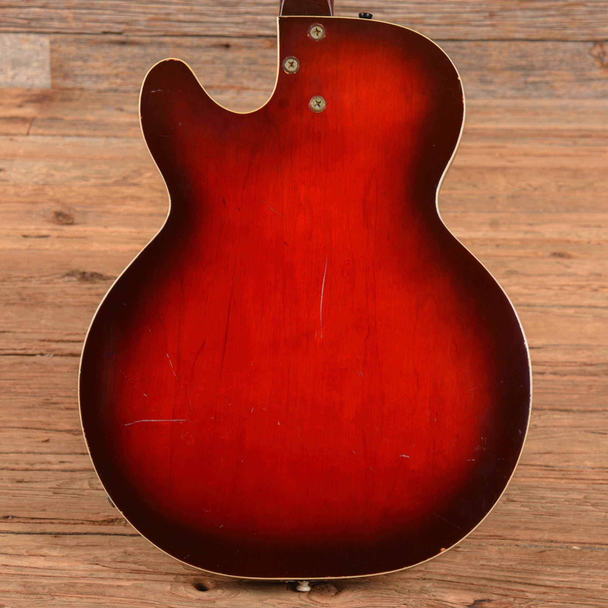 Harmony Rocket H-53 Red Burst 1960s Electric Guitars / Semi-Hollow