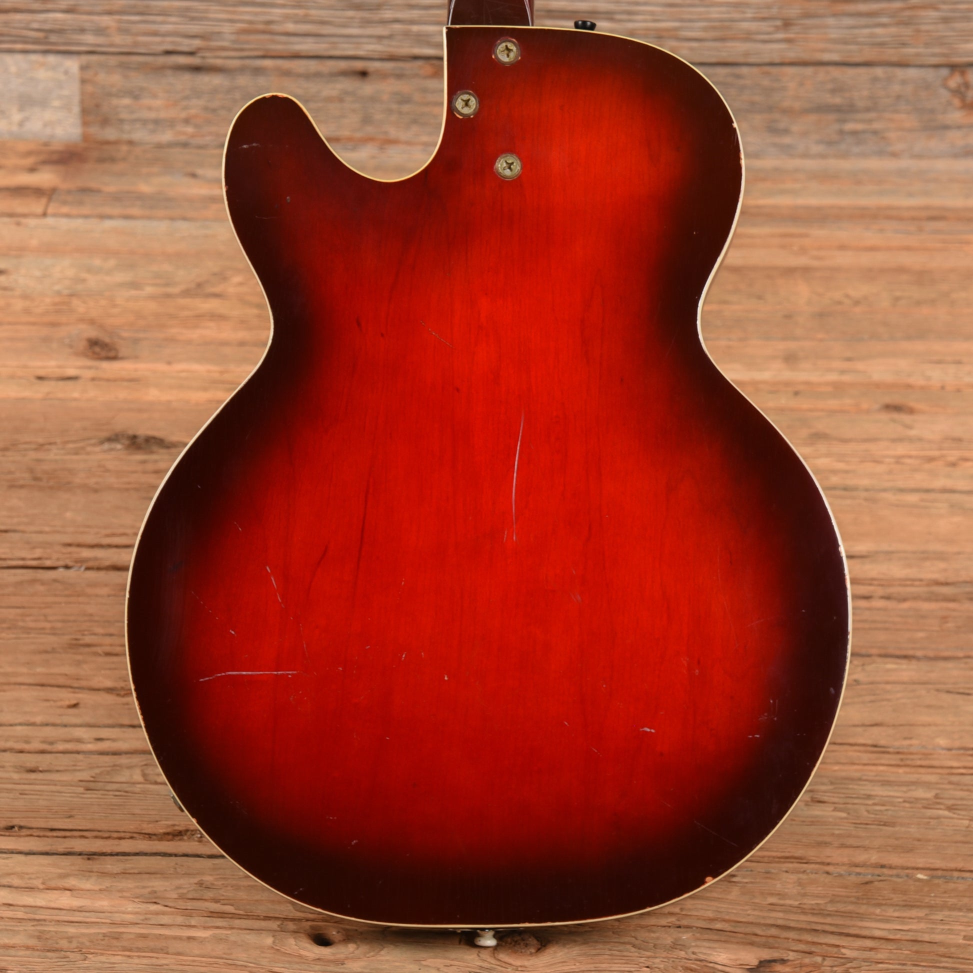 Harmony Rocket H-53 Red Burst 1960s Electric Guitars / Semi-Hollow