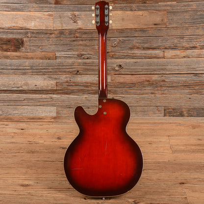 Harmony Rocket H-53 Red Burst 1960s Electric Guitars / Semi-Hollow