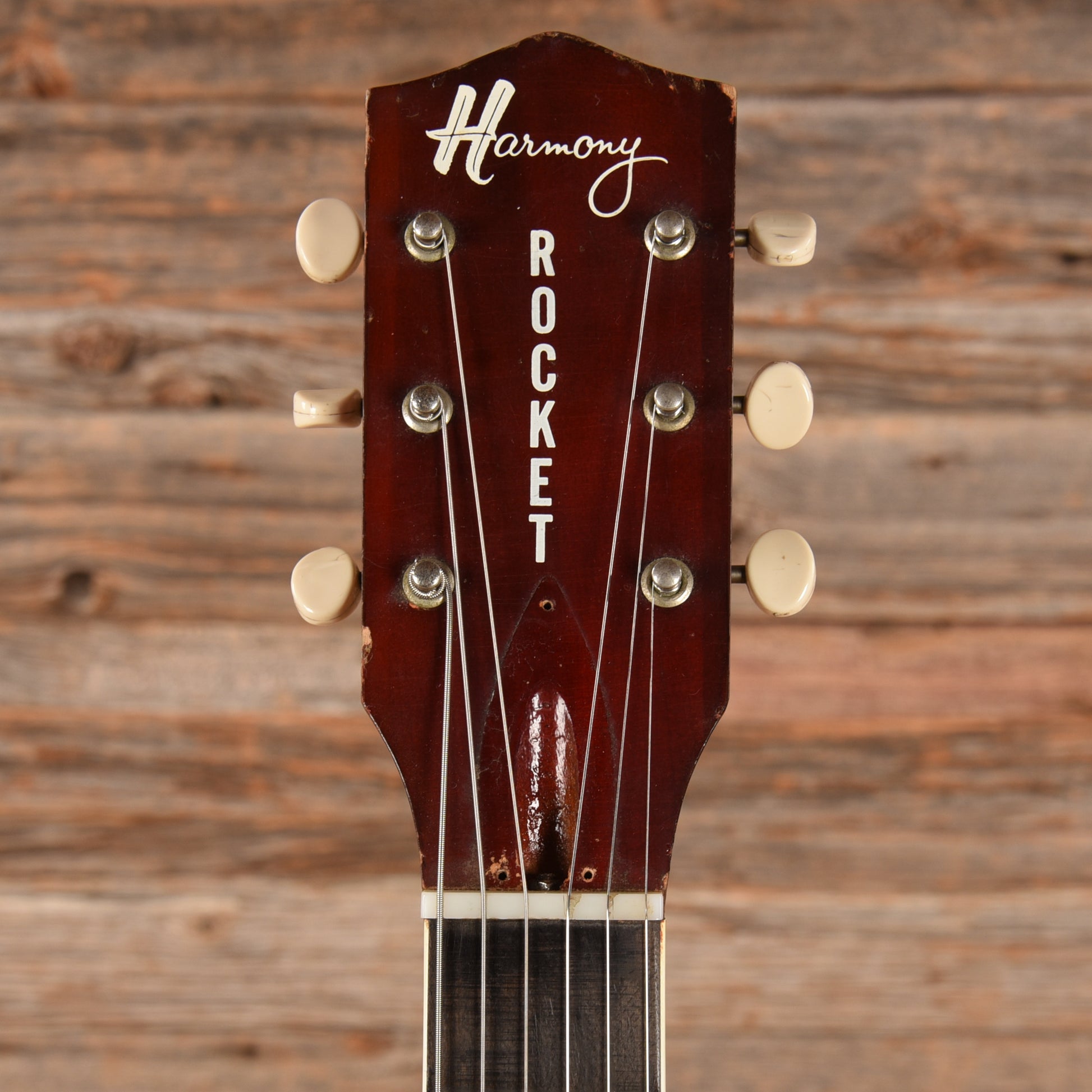 Harmony Rocket H-53 Red Burst 1960s Electric Guitars / Semi-Hollow