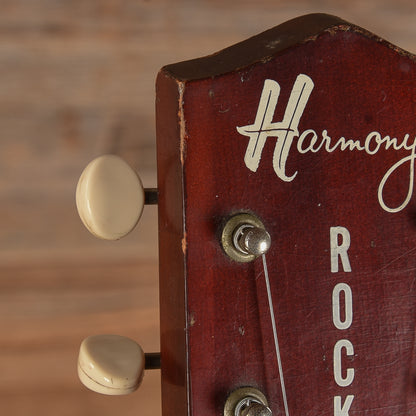 Harmony Rocket H-53 Red Burst 1960s Electric Guitars / Semi-Hollow