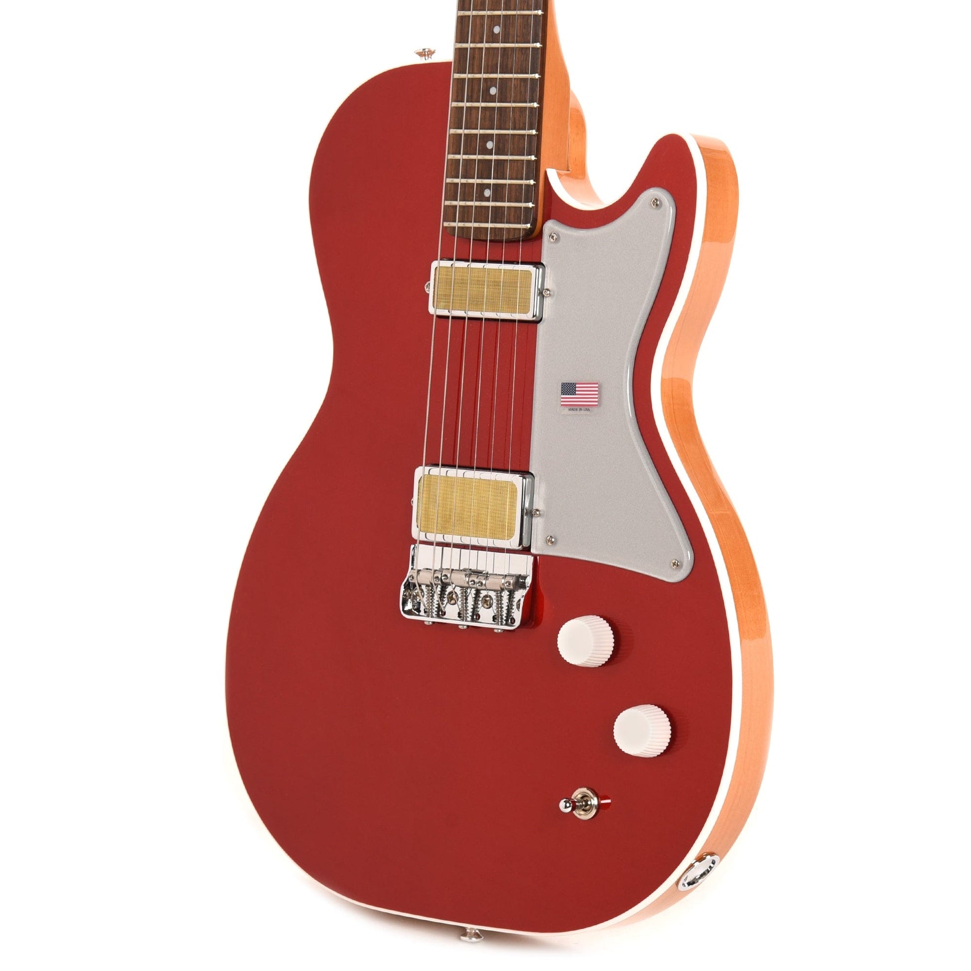Harmony Standard Jupiter Thinline Cherry Electric Guitars / Semi-Hollow