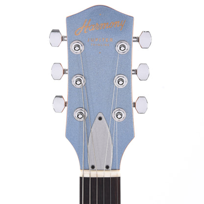 Harmony Standard Jupiter Thinline Sky Blue Electric Guitars / Semi-Hollow
