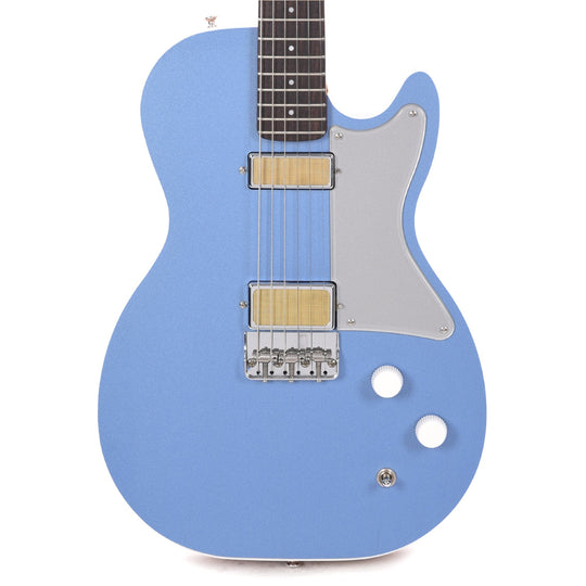 Harmony Standard Jupiter Thinline Sky Blue Electric Guitars / Semi-Hollow