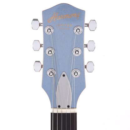 Harmony Standard Jupiter Thinline Sky Blue Electric Guitars / Semi-Hollow