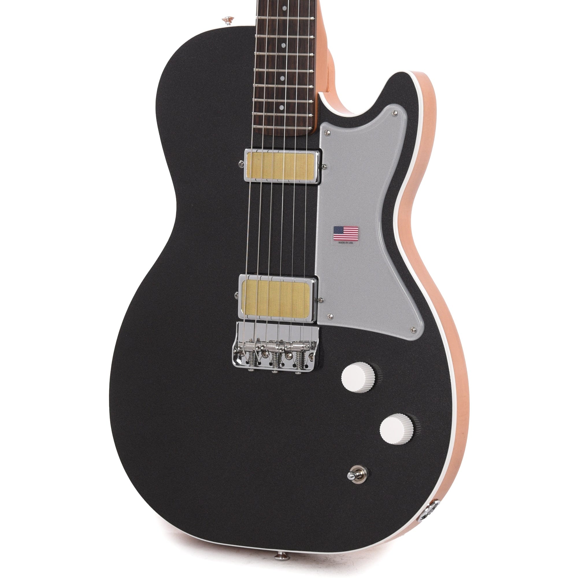 Harmony Standard Jupiter Thinline Space Black Electric Guitars / Semi-Hollow