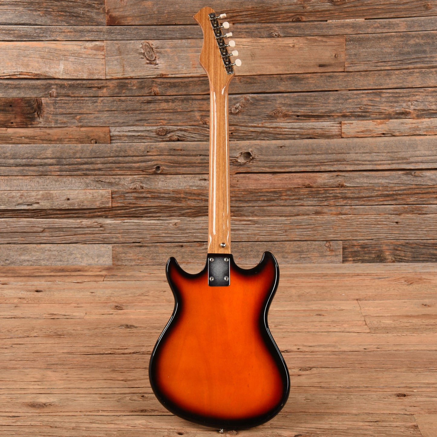 Harmony 2 Pickup Electric Sunburst 1960s Electric Guitars / Solid Body