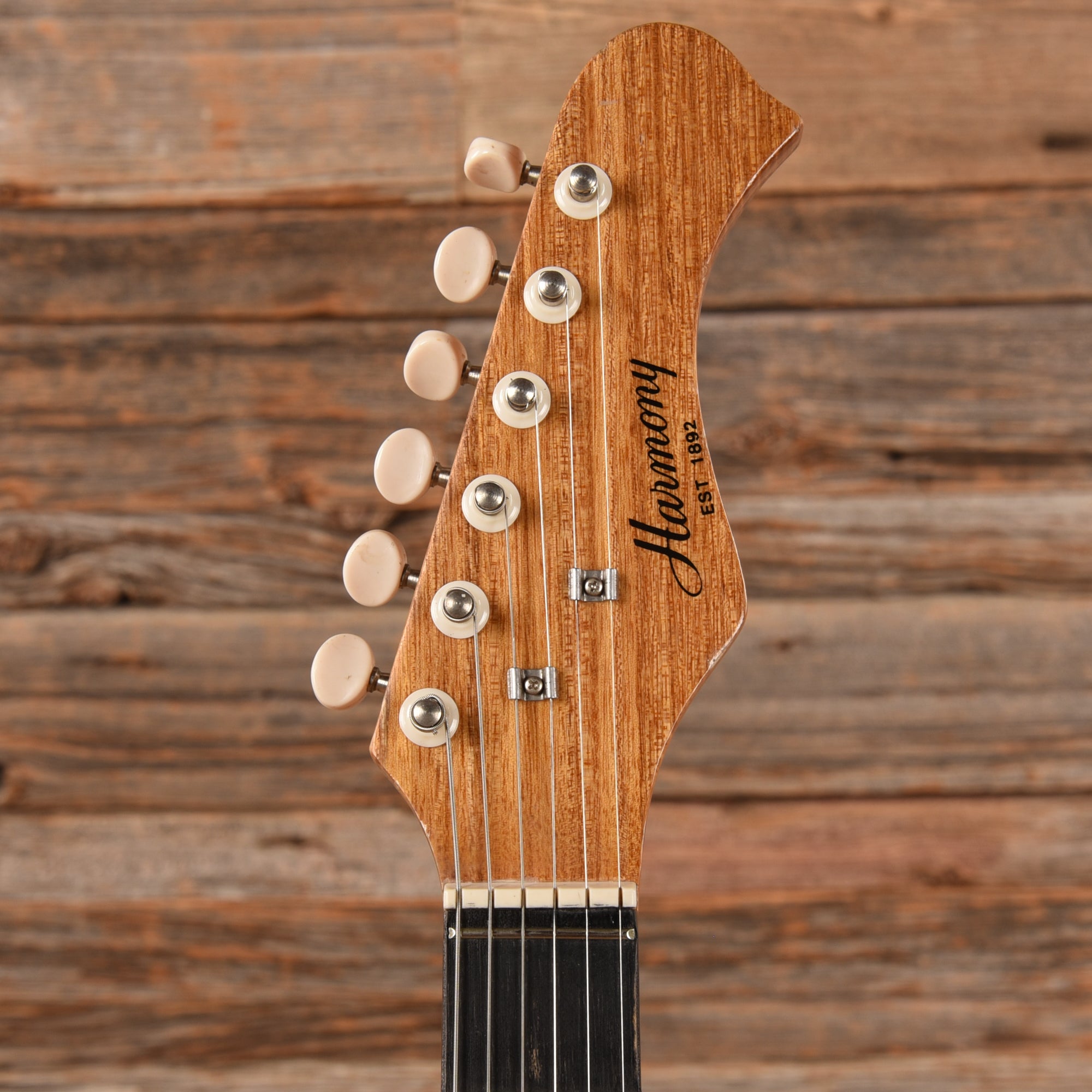 Harmony 2 Pickup Electric Sunburst 1960s Electric Guitars / Solid Body