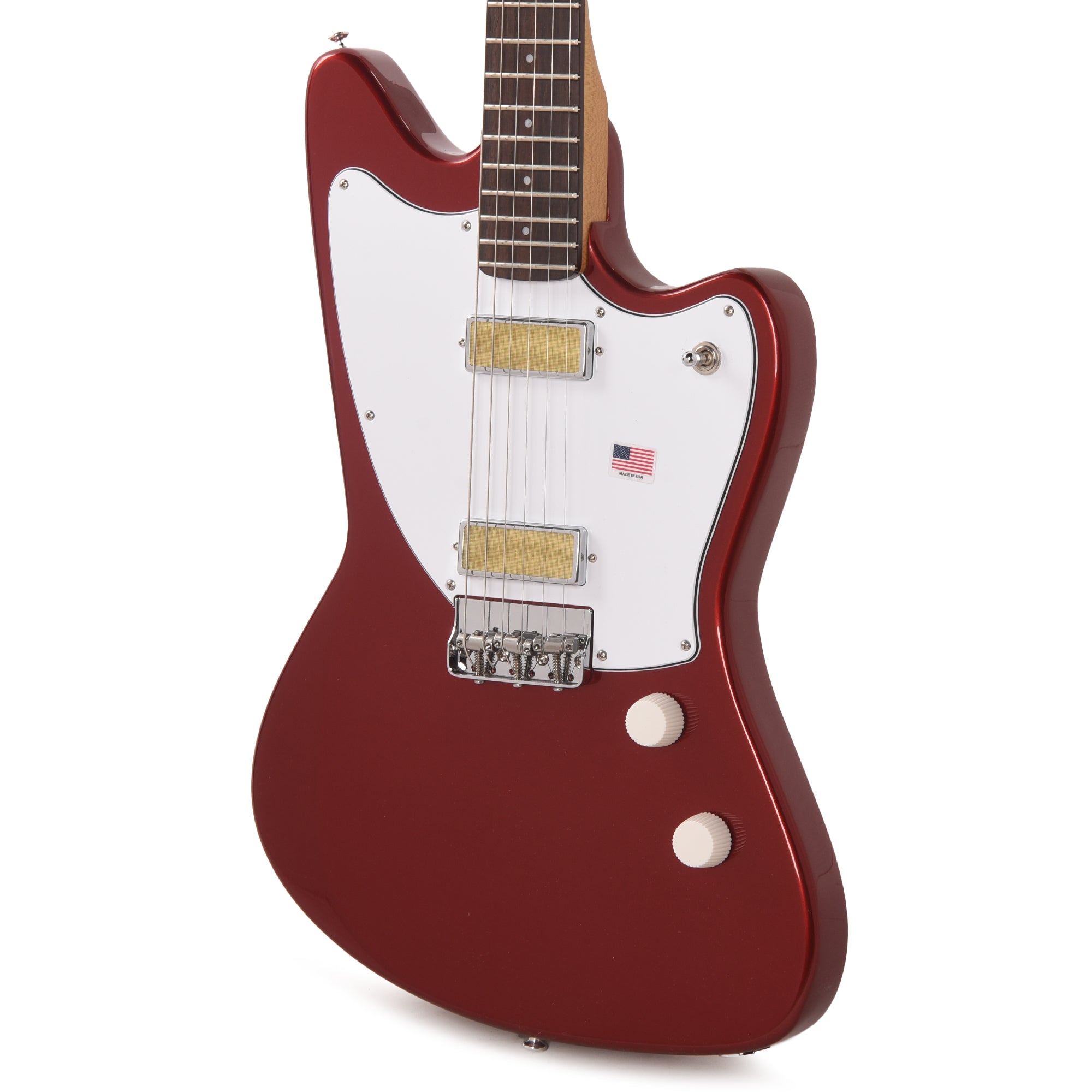Harmony Factory Special Silhouette Cherry w/Matching Headstock Electric Guitars / Solid Body