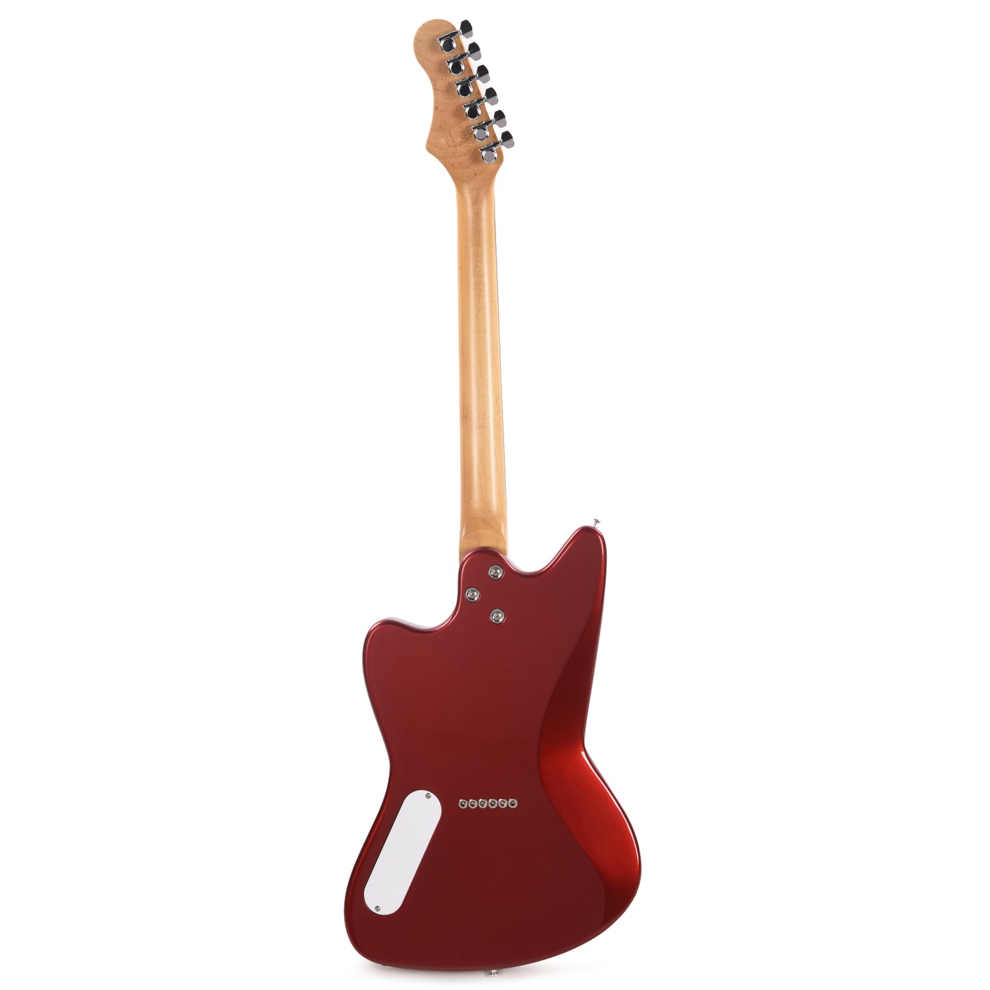 Harmony Factory Special Silhouette Cherry w/Matching Headstock Electric Guitars / Solid Body