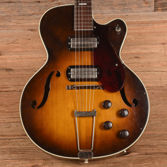 Harmony H62 Meteor Sunburst 1956 Electric Guitars / Solid Body