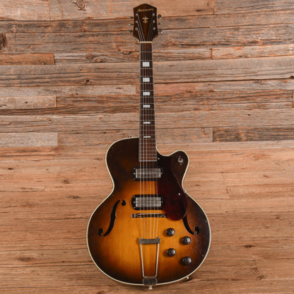 Harmony H62 Meteor Sunburst 1956 Electric Guitars / Solid Body