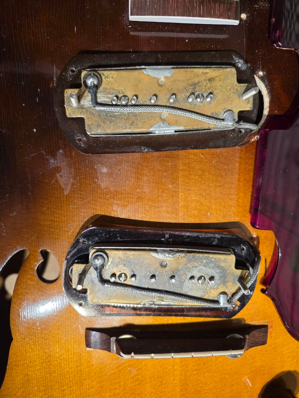 Harmony H62 Meteor Sunburst 1956 Electric Guitars / Solid Body