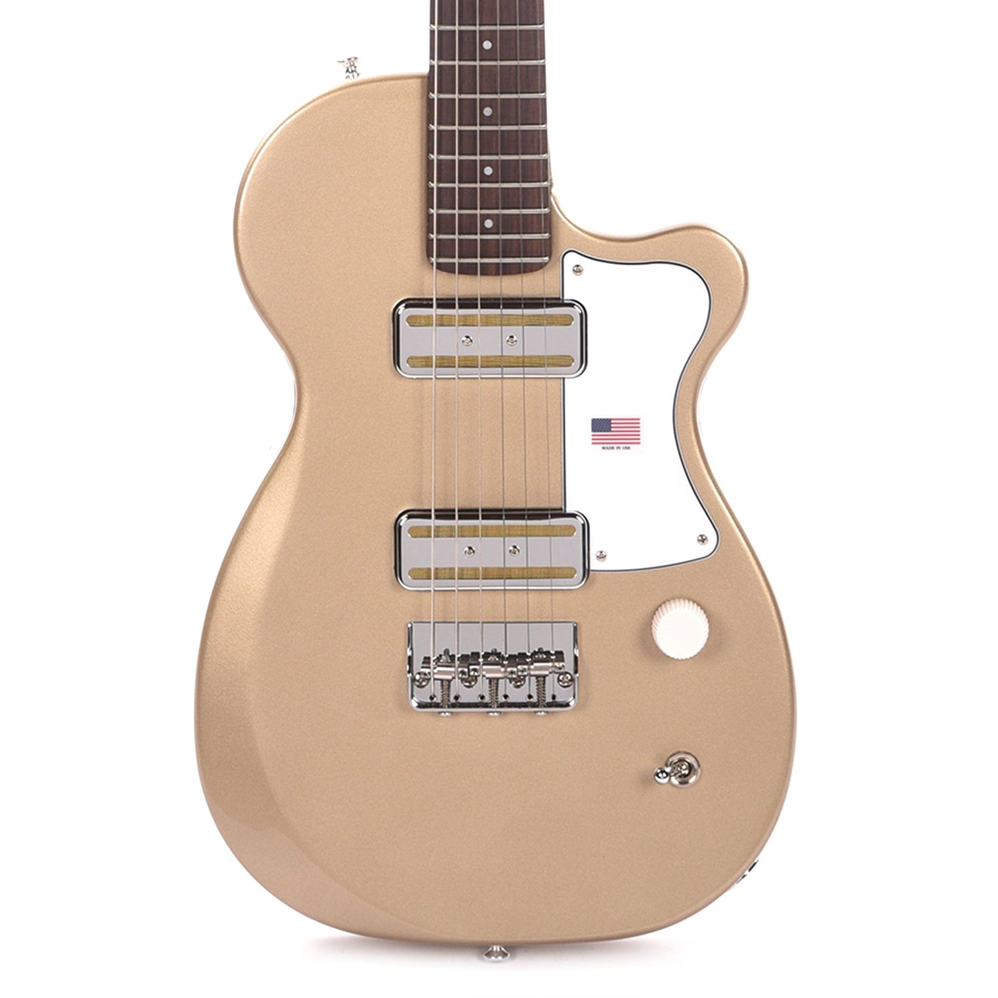 Harmony Juno Champagne Electric Guitars / Solid Body