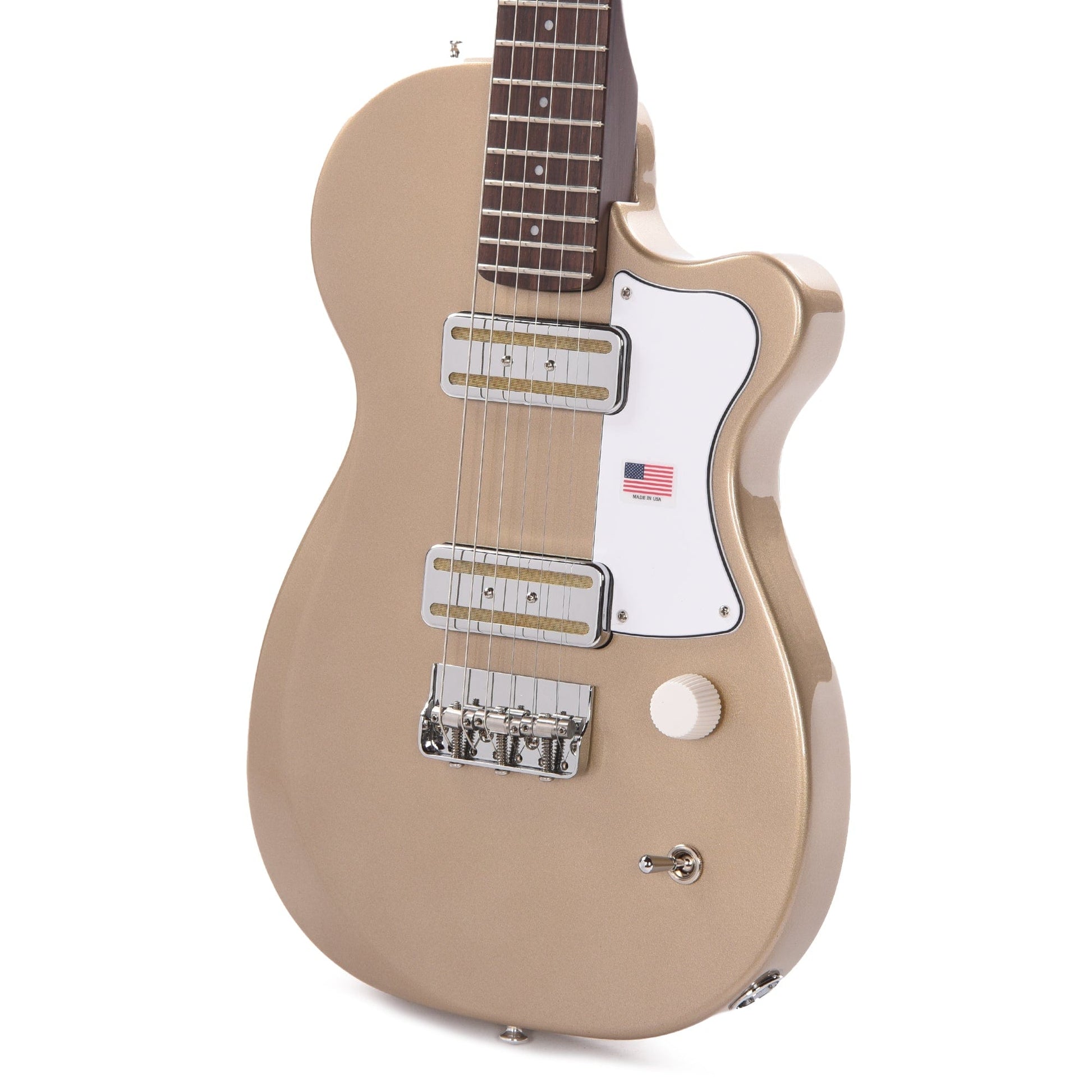Harmony Juno Champagne Electric Guitars / Solid Body