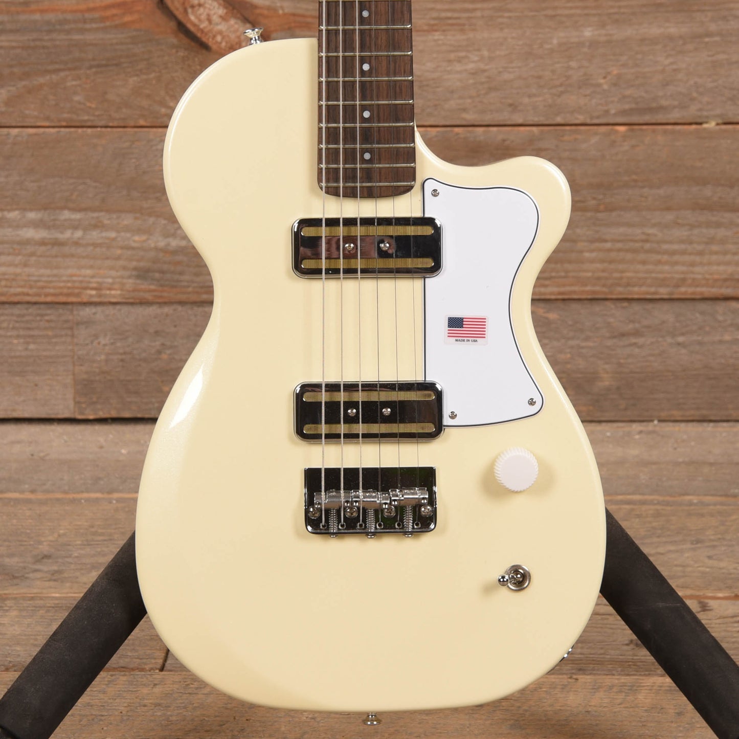 Harmony Juno Pearl White Electric Guitars / Solid Body