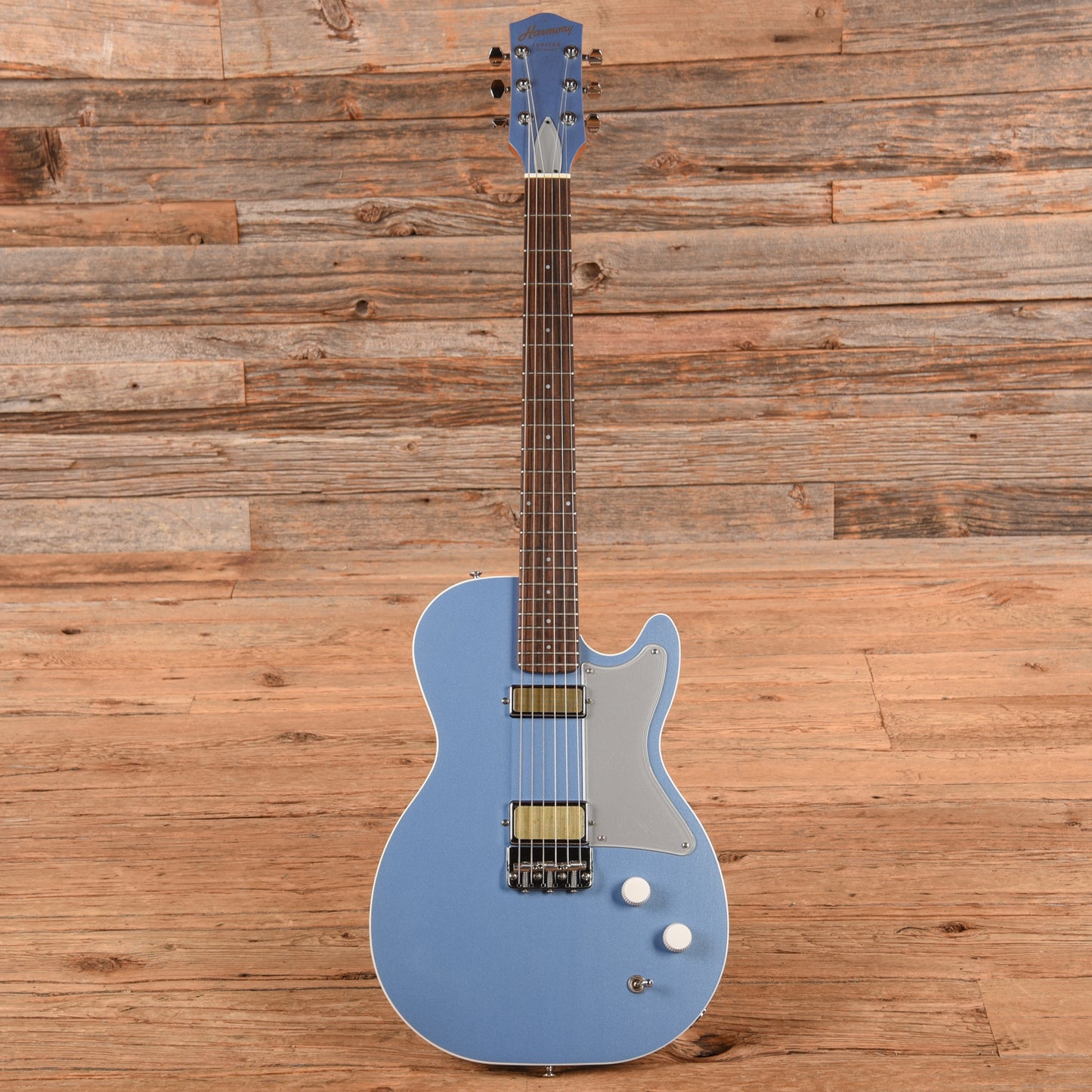 Harmony Jupiter Blue Electric Guitars / Solid Body