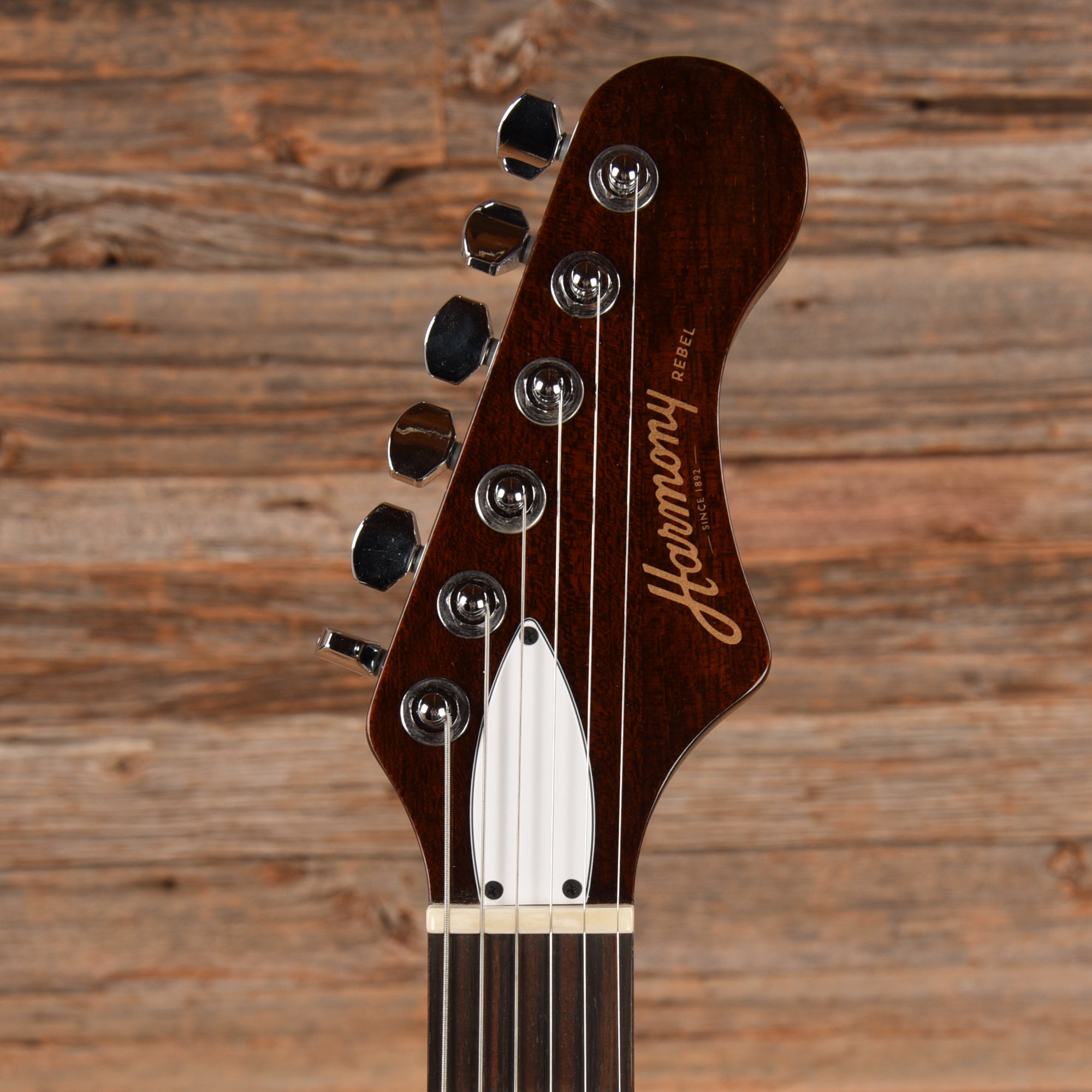 Harmony Rebel Champagne Electric Guitars / Solid Body