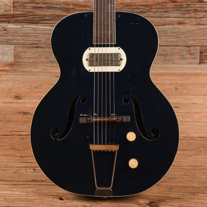 Harmony Roy Smeck Hollowbody Blue 1956 Electric Guitars / Solid Body