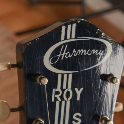 Harmony Roy Smeck Hollowbody Blue 1956 Electric Guitars / Solid Body