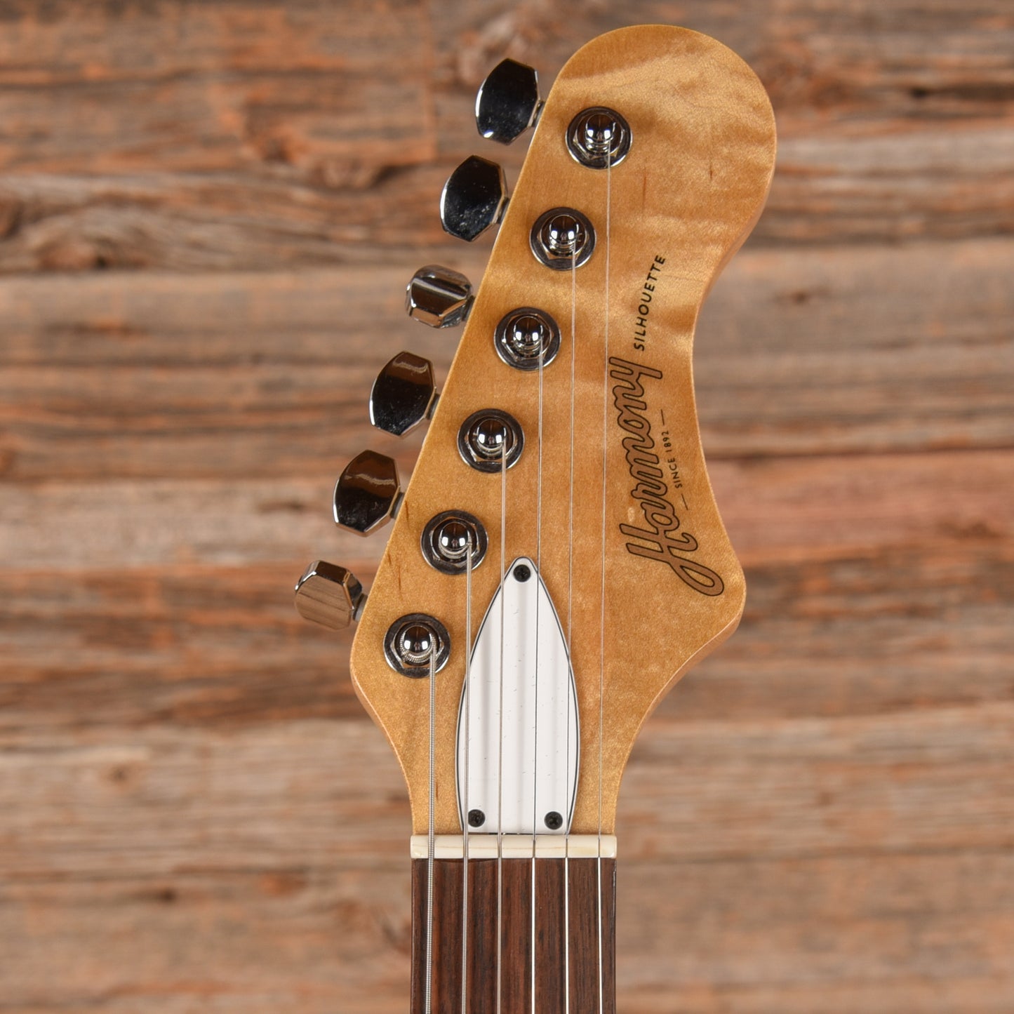 Harmony Silhouette Pearl White Electric Guitars / Solid Body