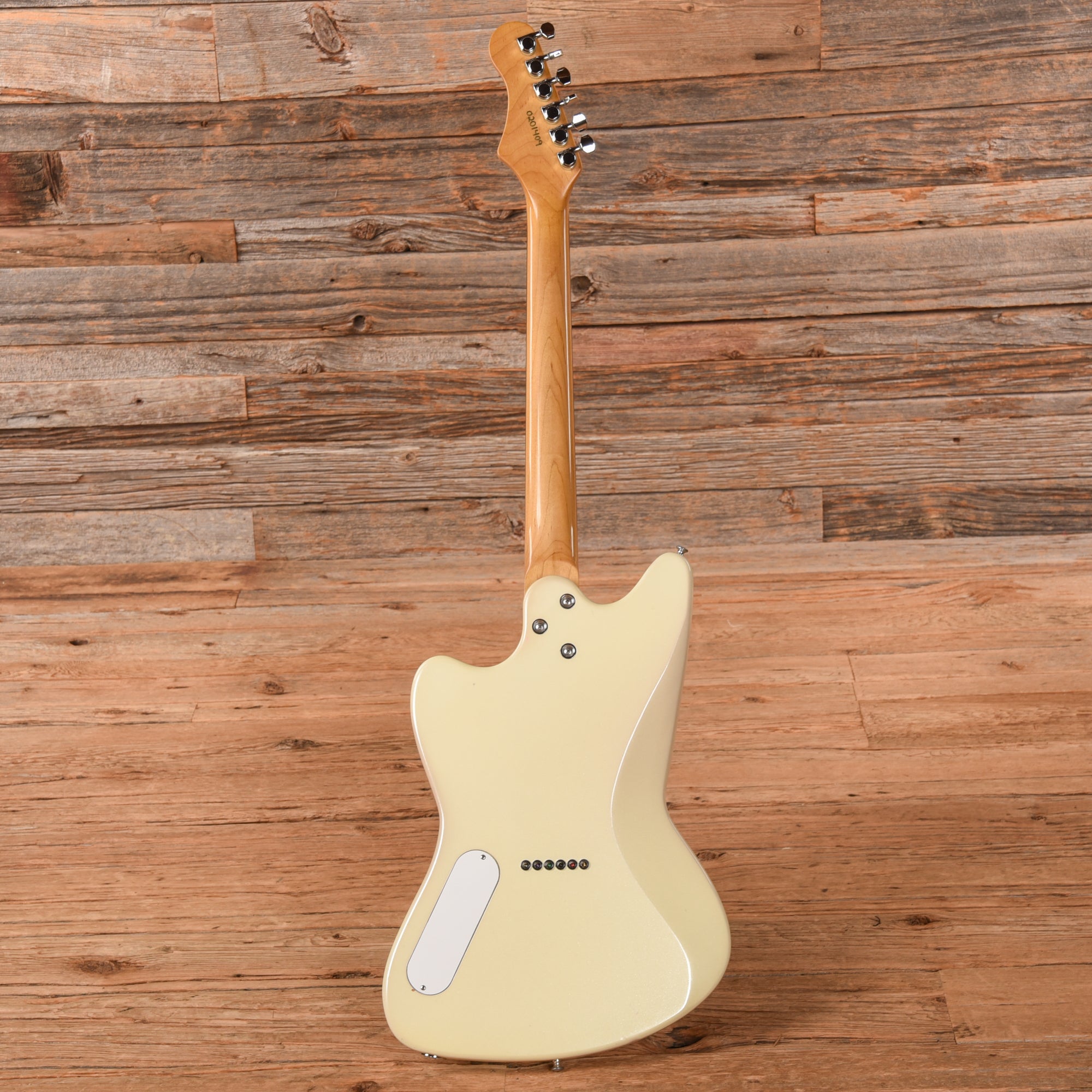 Harmony Silhouette White Electric Guitars / Solid Body