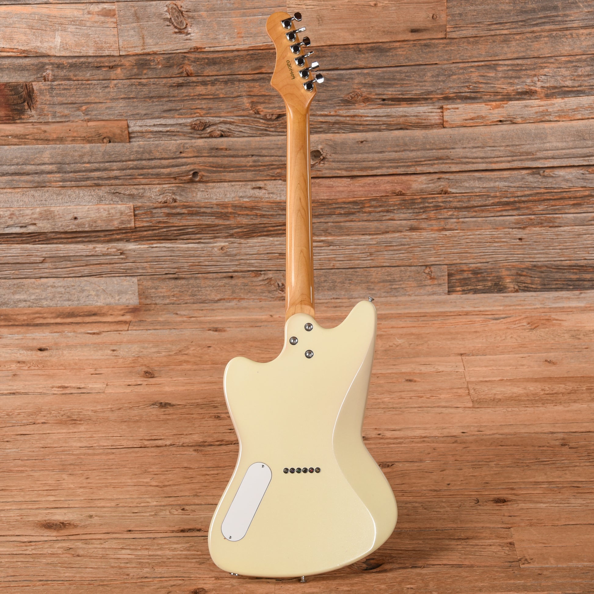 Harmony Silhouette White Electric Guitars / Solid Body