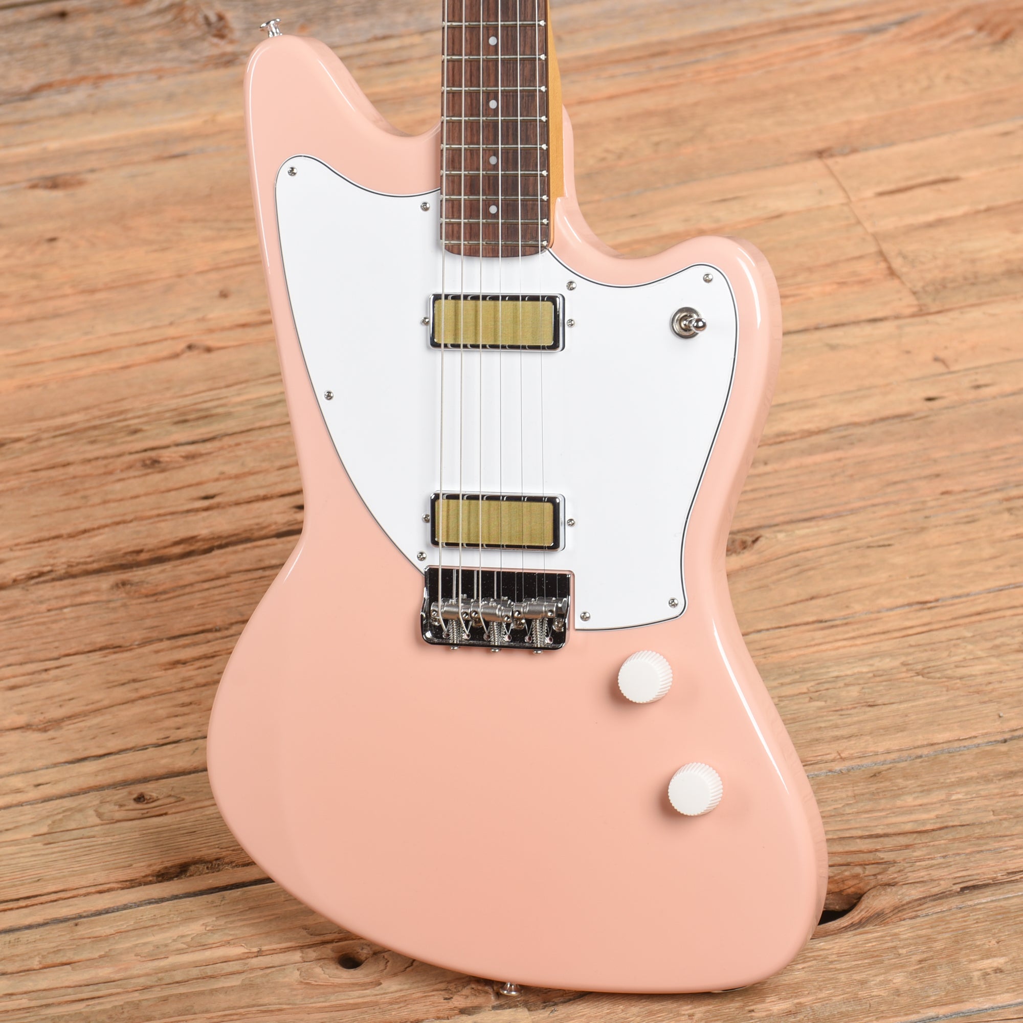 Harmony Standard Silhouette Shell Pink Electric Guitars / Solid Body