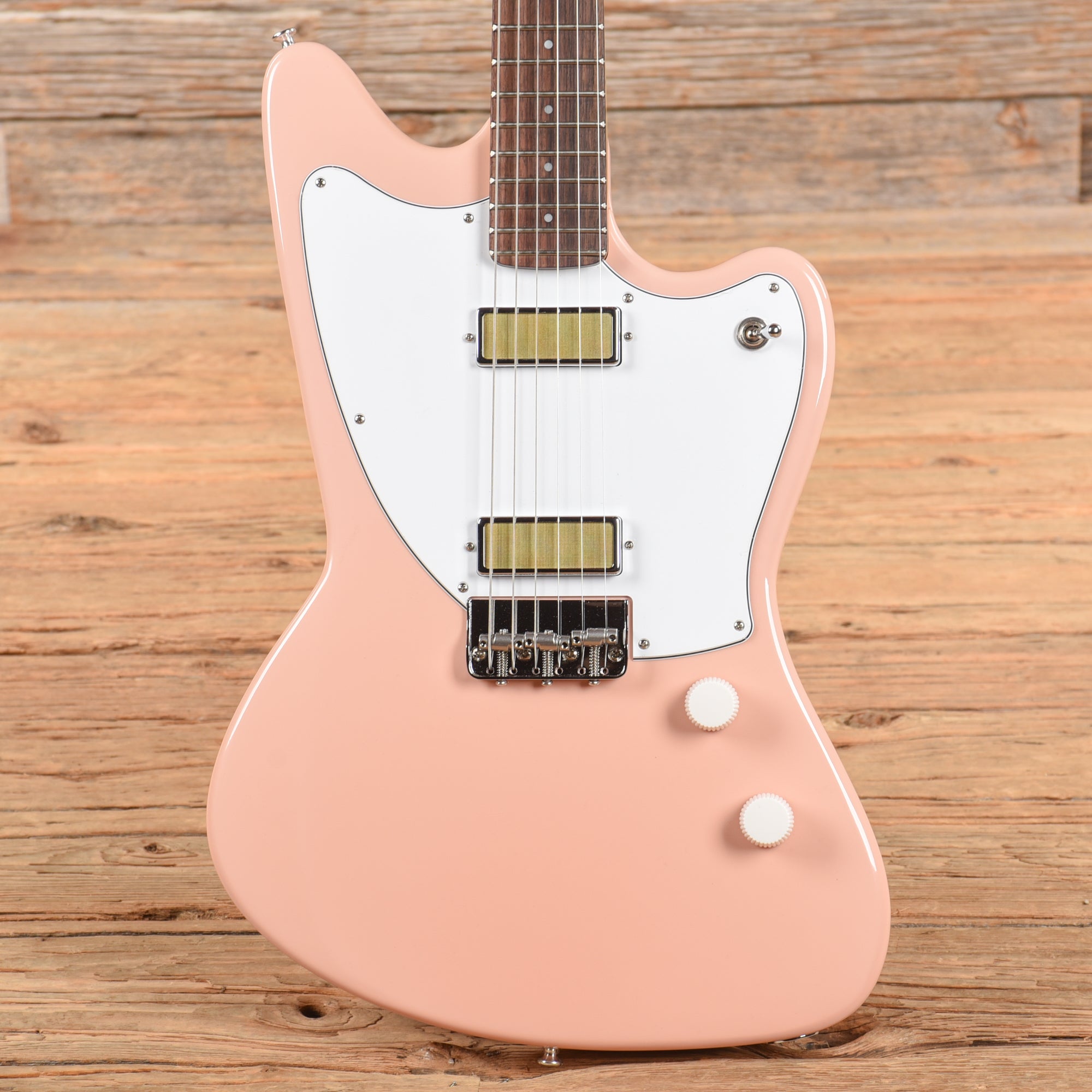 Harmony Standard Silhouette Shell Pink Electric Guitars / Solid Body