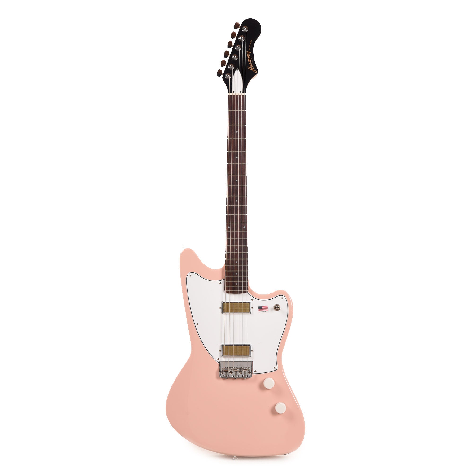 Harmony Standard Silhouette Shell Pink Electric Guitars / Solid Body