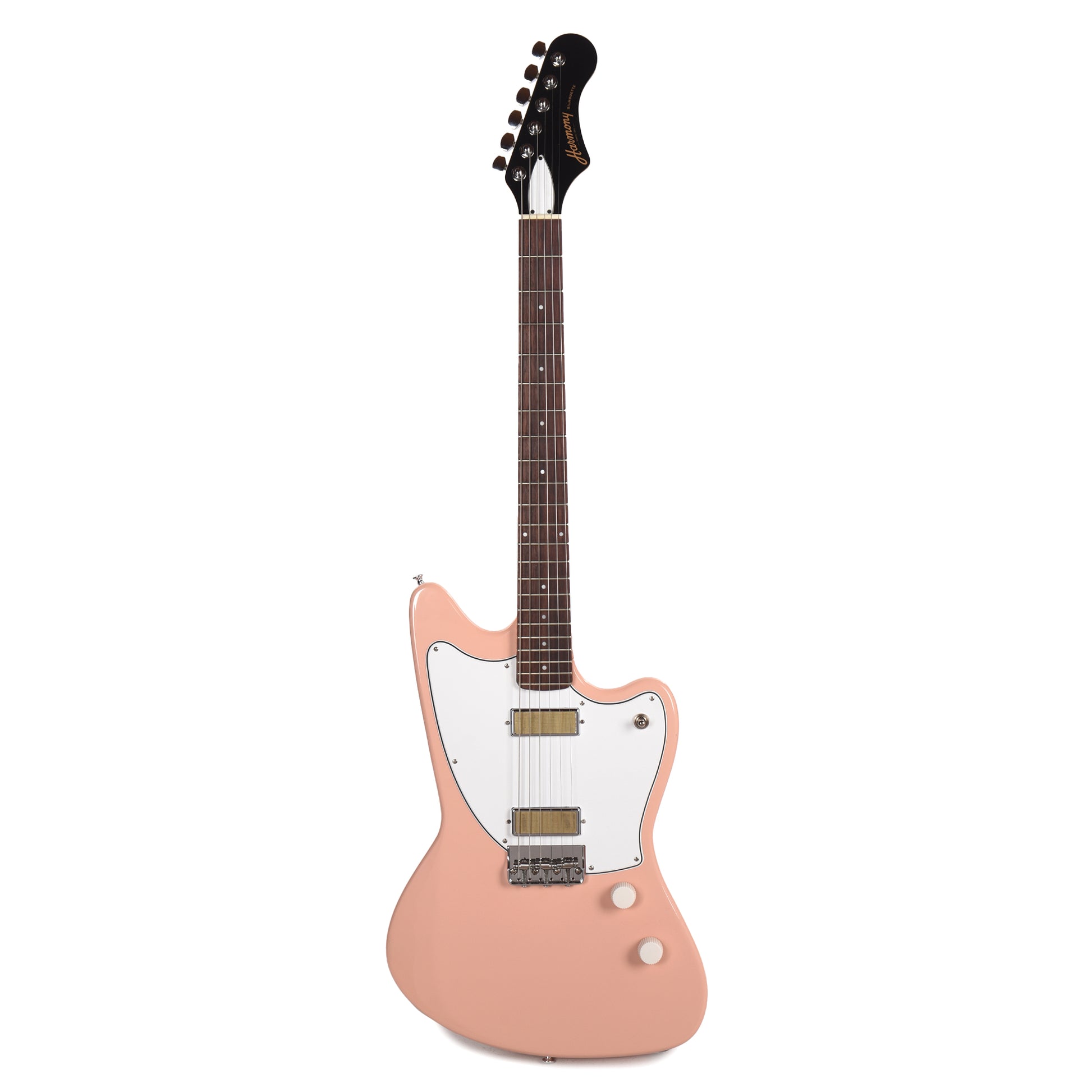 Harmony Standard Silhouette Shell Pink Electric Guitars / Solid Body