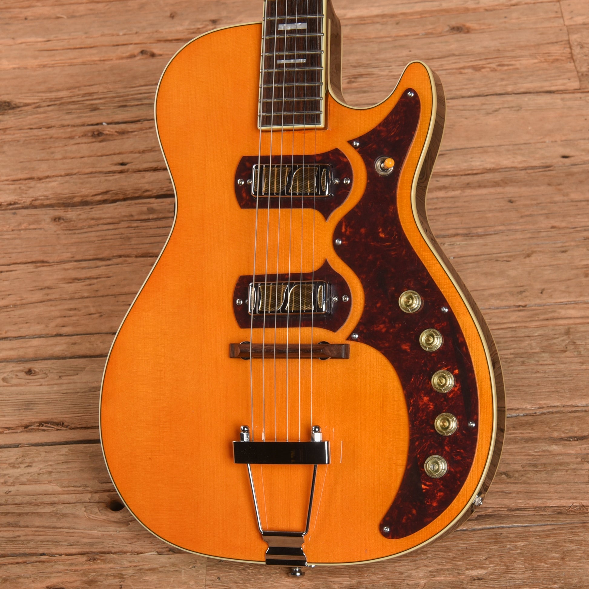 Harmony Strat-O-Tone Reissue Natural 2011 Electric Guitars / Solid Body