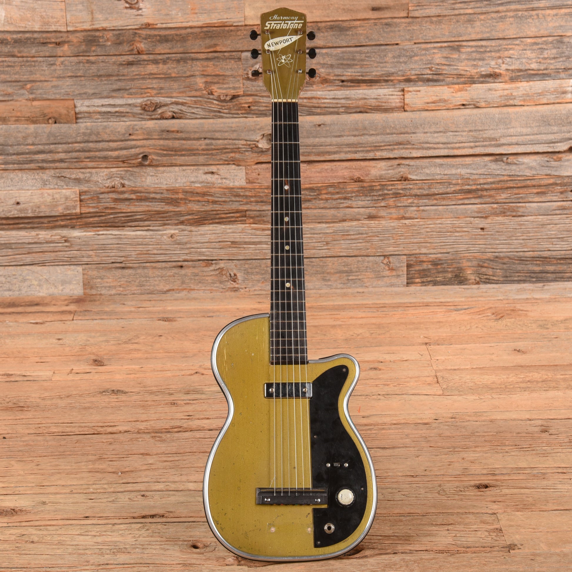 Harmony Stratotone Green 1960s Electric Guitars / Solid Body