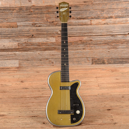 Harmony Stratotone Green 1960s Electric Guitars / Solid Body