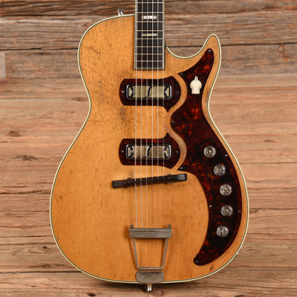 Harmony Stratotone Jupiter H49 Natural 1958 Electric Guitars / Solid Body