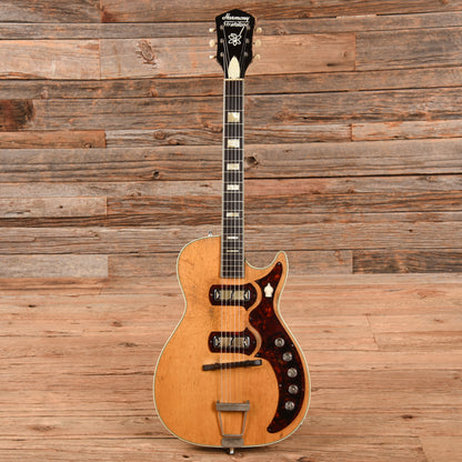 Harmony Stratotone Jupiter H49 Natural 1958 Electric Guitars / Solid Body
