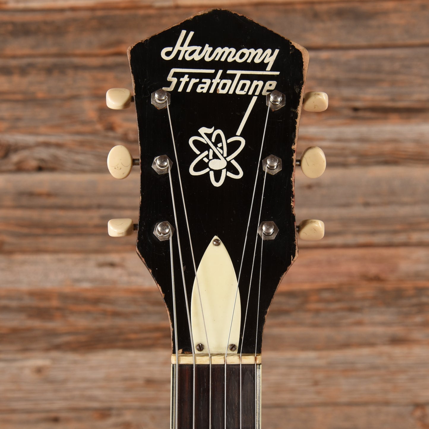 Harmony Stratotone Jupiter H49 Natural 1958 Electric Guitars / Solid Body