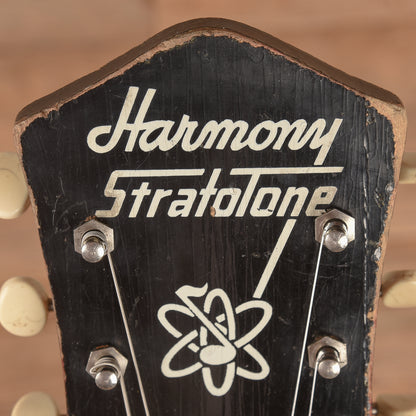 Harmony Stratotone Jupiter H49 Natural 1958 Electric Guitars / Solid Body