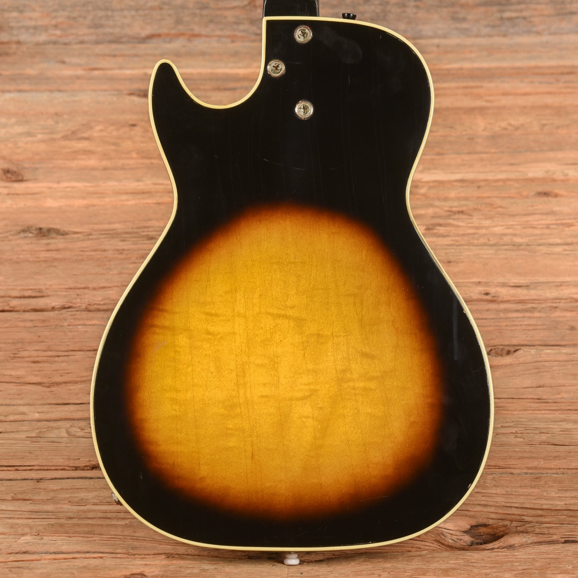 Harmony Stratotone Natural 1960s Electric Guitars / Solid Body