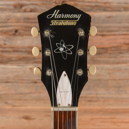 Harmony Stratotone Natural 1960s Electric Guitars / Solid Body