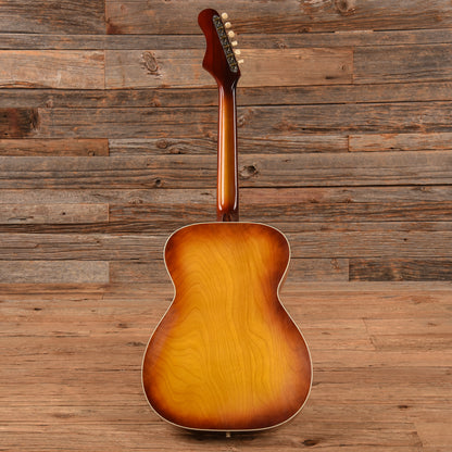 Harmony H-167 X-Brace Conversion Sunburst 1970