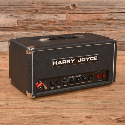Harry Joyce HJ Custom 50 50-Watt Guitar Amp Head Owned by Brad Whitford Amplifiers