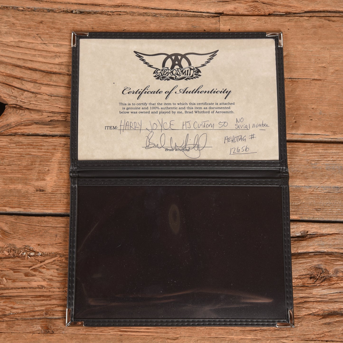 Harry Joyce HJ Custom 50 50-Watt Guitar Amp Head Owned by Brad Whitford Amplifiers