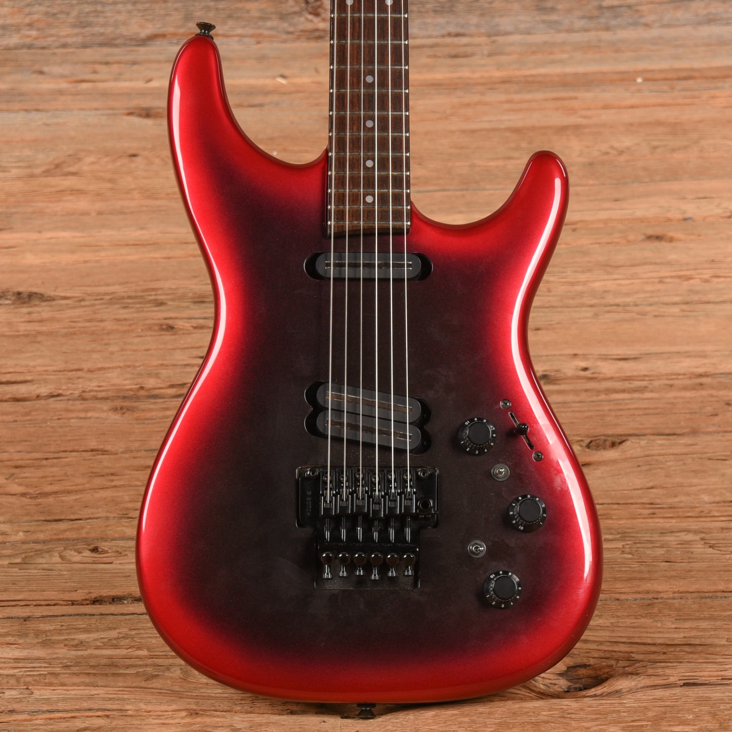 Heartfield EX-1 Red Pearl Burst Electric Guitars / Solid Body